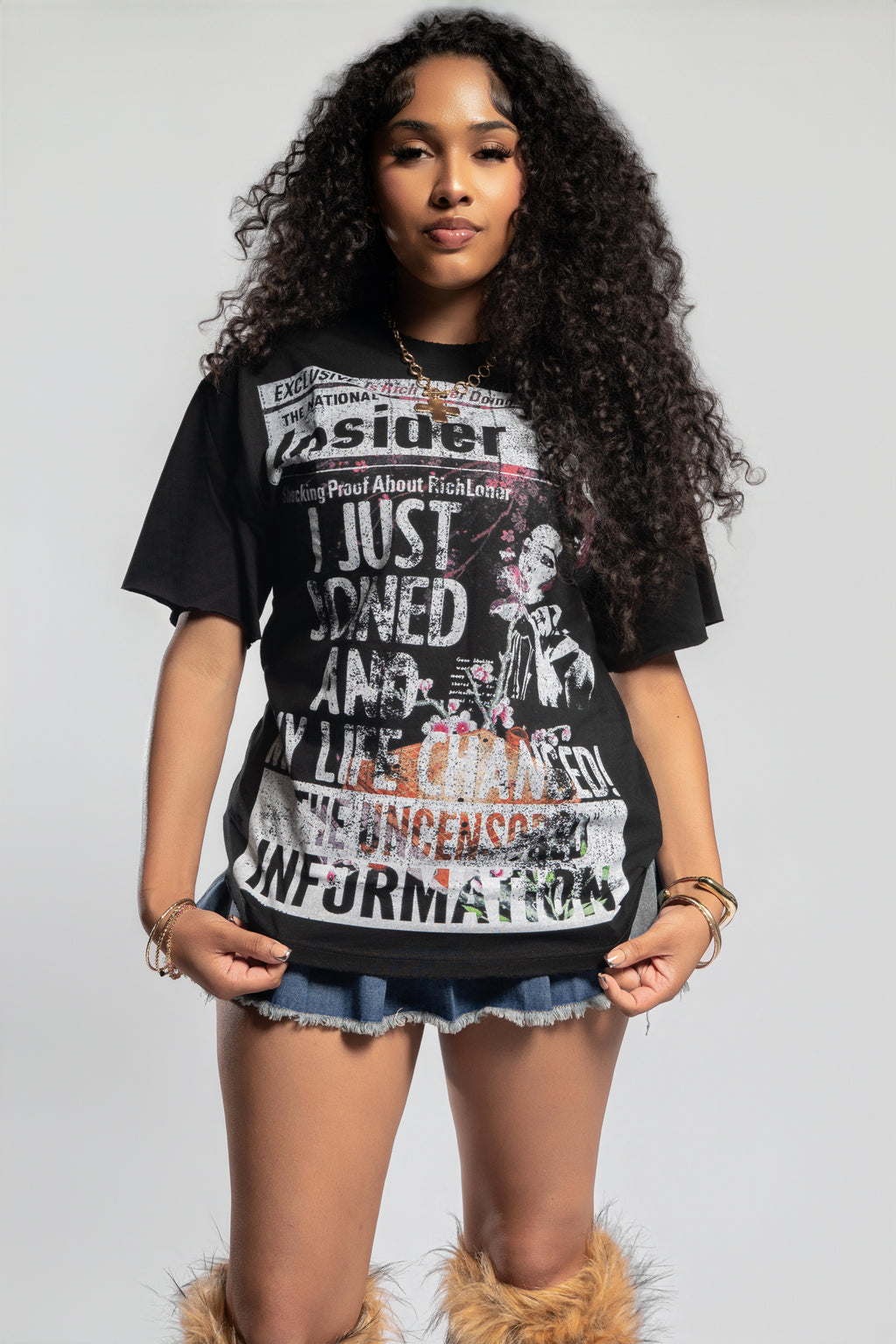 Chinese new year black tee