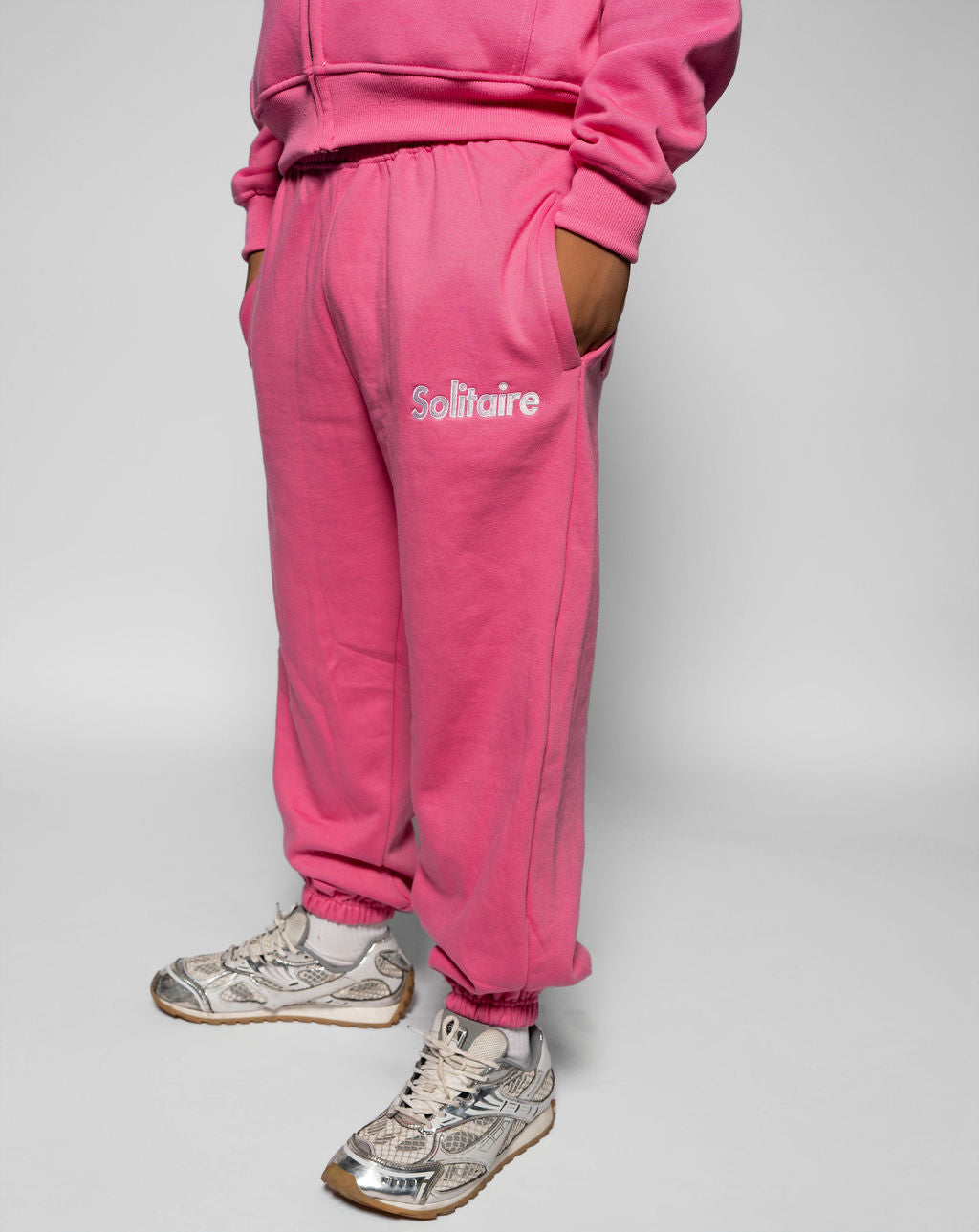Pink Riches Essential Joggers