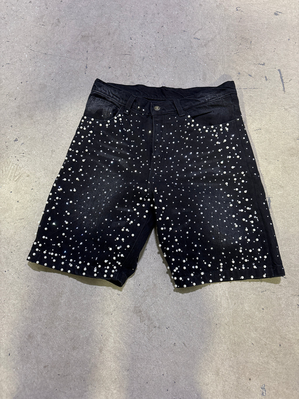 Rhinestone shorts